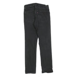 LEVI'S 511 Slim Mens Black Slim Skinny Denim Medium W30 L30 Zip Jeans