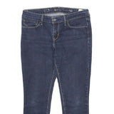 LEVI'S Demi Curve Mid Rise Skinny Womens Jeans Blue Relaxed Denim W29 L25
