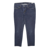 LEVI'S Demi Curve Mid Rise Skinny Womens Jeans Blue Relaxed Denim W29 L25