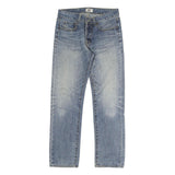 LEVI'S 501 Mens Slim Blue Denim Medium W31 L29 Classic Zip Jeans
