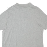 POLO RALPH LAUREN Mens Grey Short Sleeve Plain XL Cotton Blend Polo Shirt