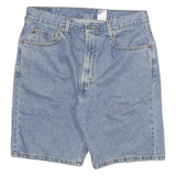 LEVI'S Mens Denim Blue Casual Shorts XL W34 Classic Cotton Blend Comfort