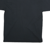 ROTIC JUSTICE Mens Black Graphic Print XL Short Sleeve Crew Neck Cotton Blend
