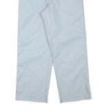 DICKIES Mens Blue Regular Fit Straight Woven Cotton Blend Trousers W32 L26
