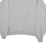 JERZEES Mens Grey University Of Oklahoma Crew Neck L Cotton Blend Sweatshirt