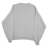 JERZEES Mens Grey University Of Oklahoma Crew Neck L Cotton Blend Sweatshirt