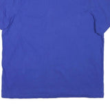 CHAMPION Mens Blue Cotton Blend Graphic T-Shirt 2XL Short Sleeve Crew Neck Large