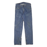 LEVI'S 505 Mens Jeans Blue Regular Straight Denim Medium W28 L28 Classic Zip