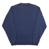 RUSSELL ATHLETIC Mens Navy Blue Cotton Blend Crew Neck 2XL Sweatshirt