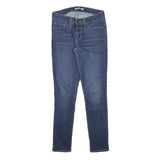 LEVI'S 711 Womens Slim Skinny Denim Medium W26 L27 Jeans Zip Cotton Blend