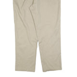 DICKIES Mens Regular Fit Beige Cotton Blend Trousers W42 L32 Workwear Zip