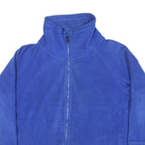 CALVIN KLEIN Mens Blue Polyester Blend Zip Jacket XL Performance Casual