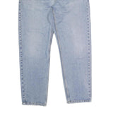 CARHARTT WIP Mens Jeans Blue Regular Straight Denim Light W36 L29 Casual Wear