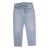 CARHARTT WIP Mens Jeans Blue Regular Straight Denim Light W36 L29 Casual Wear