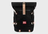 Nomad Hemp Rolltop Backpack in Black