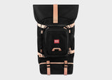 Nomad Hemp Rolltop Backpack in Black
