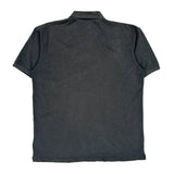 Dickies Polo Shirt - Large Gray Cotton Blend