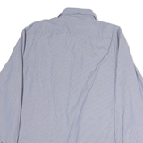 BOSS HUGO BOSS Mens Blue Check Shirt M Business Casual Cotton Long Sleeve