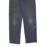 DICKIES Mens Relaxed Blue Jeans Denim W34 L34 Workwear Zip Closure