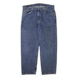 LEVI'S Mens Jeans Blue Relaxed Straight Denim Medium W38 L30 Classic Zip Pockets