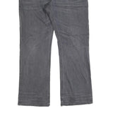 DIESEL Mens Jeans Grey Regular Straight Denim Medium W37 L30 Zip Closure