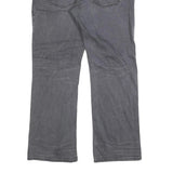 DIESEL Mens Jeans Grey Regular Straight Denim Medium W37 L30 Zip Closure