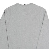 BENCH Mens Grey Cotton Blend Crew Neck M Graphic Print Casual Sweatshirt