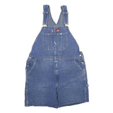 DICKIES Mens Blue Cotton Dungarees Loose Denim XL W40 L5 Workwear Utility