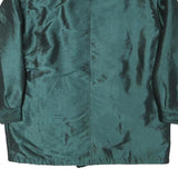 JG HOOK Womens Green Jacket XL Polyester Blend Plain Zip Casual Outerwear