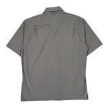 Tommy Hilfiger Short Sleeve Shirt - XL Gray Cotton