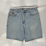 Tommy Jeans Denim Shorts - 35W 10L Light Wash Denim