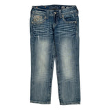 Kids Unbranded Jeans - 24W 23L Blue Cotton