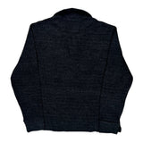 Polo By Ralph Lauren 1/4 Zip - Large Gray Cotton Blend