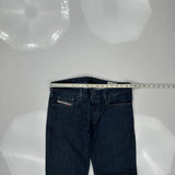 Diesel Jeans - 32W 31L Dark Wash Cotton