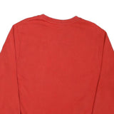 NIKE Mens Red Sweatshirt Crew Neck S Casual Athletic Pullover Top