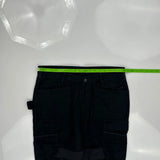 Carhartt Double Knee Cargo Pants - 36W 28L Black Cotton