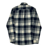 Levis Checked Flannel Shirt - Medium Black & White Cotton