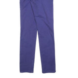 CARHARTT Mens Cotton Blend Purple Slim Straight Trousers W28 L31 Stylish Casual
