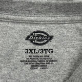 Dickies T-Shirt - 3XL Gray Cotton
