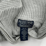 Polo By Ralph Lauren 1/4 Zip - XL Grey Cotton