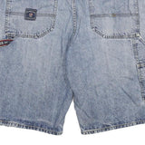 U.S. POLO ASSN Mens Shorts Blue Denim Casual XL W34 Utility Pocket