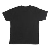 REEBOK Mens Black San Francisco 49ers Graphic T-Shirt L Cotton Short Sleeve Crew