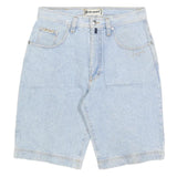 PIERO EMME Mens Shorts Blue Denim M W32 Casual Cotton Blend Comfortable Fit