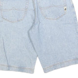 PIERO EMME Mens Shorts Blue Denim M W32 Casual Cotton Blend Comfortable Fit