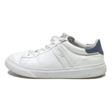HOGAN Men's White Low Top Trainers Synthetic UK 7 Casual Designer Shoes