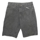 DICKIES Mens Shorts Grey Casual Cotton L W34 Workwear Utility Pocket