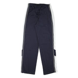 PUMA Mens Joggers Blue & White L W30 L32 Slim Fit Track Pants Polyester