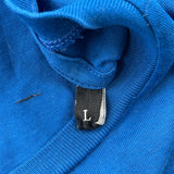 Diesel Logo Patch On Chest Diesel T-Shirt - Large Blue Cotton