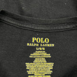 Polo By Ralph Lauren T-Shirt - Large Black Cotton