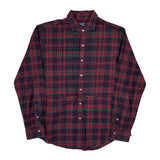 Polo By Ralph Lauren Checked Shirt - Large Red Cotton